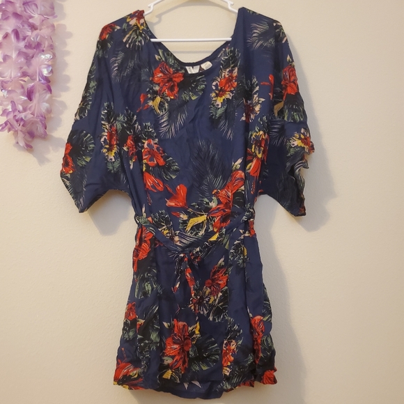 NWT Roxy Floral Dress cover up - Picture 2 of 6